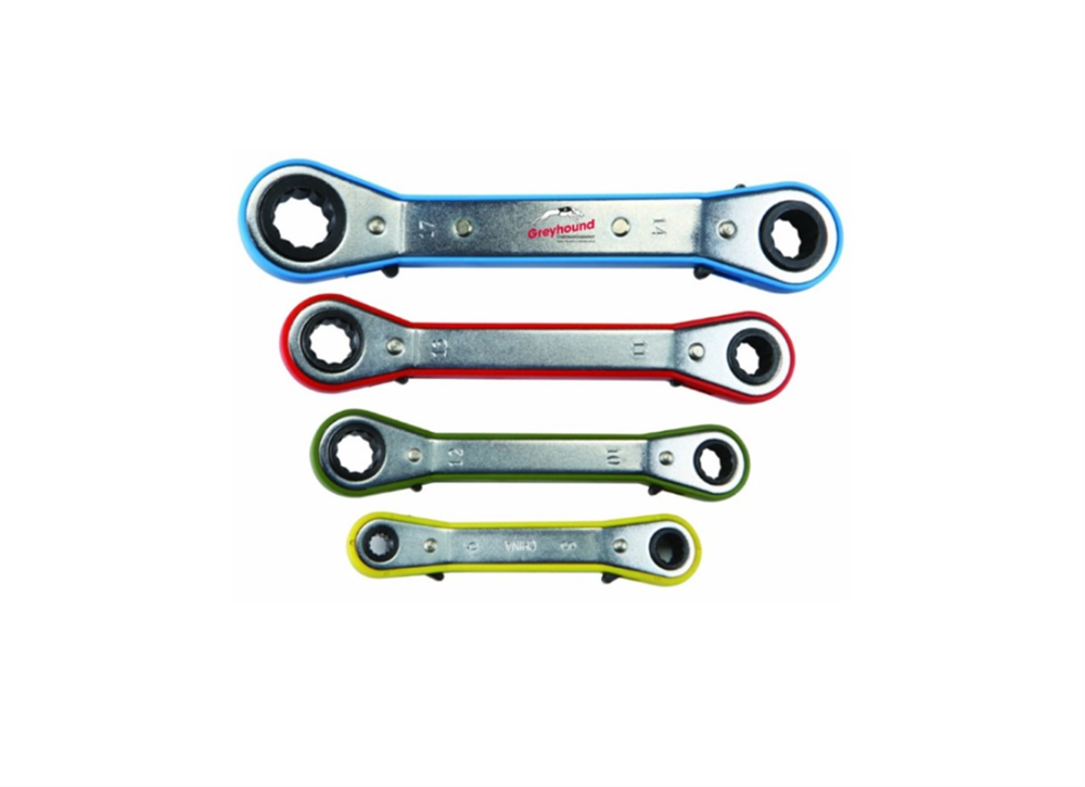 Picture of Metric Offset Ratcheting Wrench Set